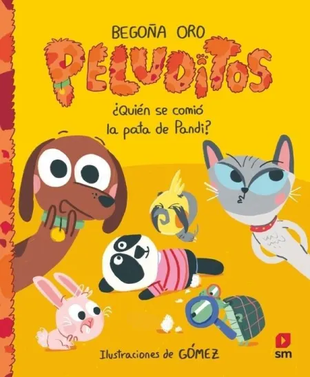 Peluditos. ¨quien se Comio la Pata de Pandi?
