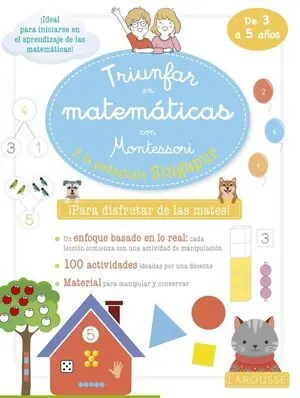Triunfar en Matemáticas con Montessori y la Pedagogía Singapur. D