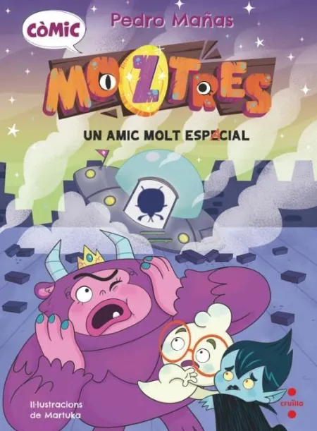 Còmic Moztres 1. Un Amic Molt Espacial