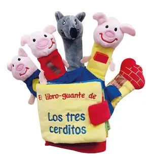 Los 3 Cerditos y el Lobo (Libro Guante con Títeres
