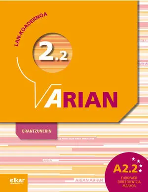 Arian A2. 2 Lan-Koadernoa (+Erantzunak)