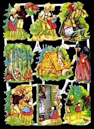 Cromos de Picar Hansel y Gretel (7026)