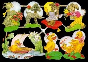 Cromos de Picar Patos y Perros (7056)