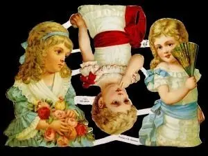 Cromos de Picar Niñas Grandes (7095)