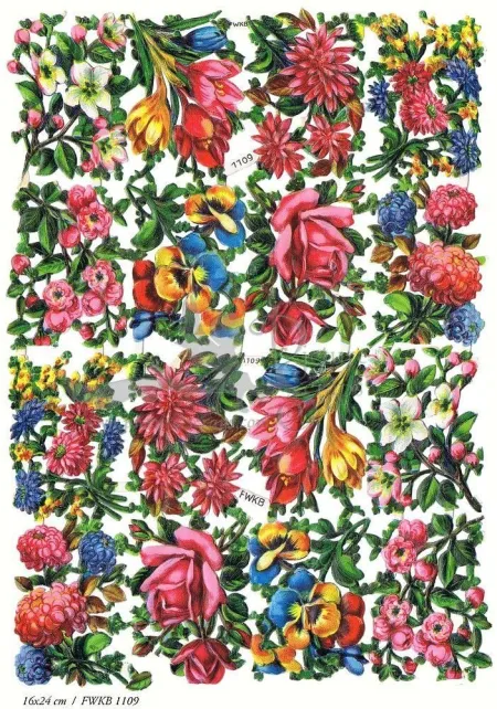 Cromos de Picar Flores (1109)