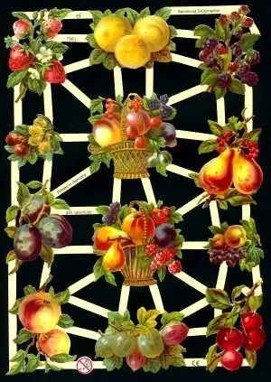Cromos de Picar Frutas (7261)