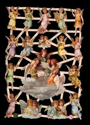 Cromos de Picar de Ángeles (7370)