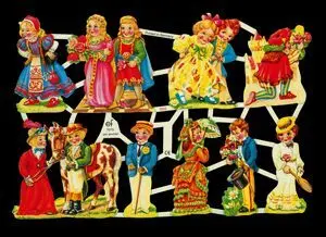 Cromos de Picar Niñas y Niños (7013)