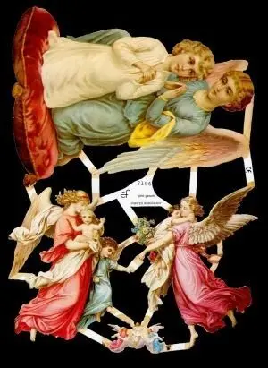 Cromos de Picar Ángeles Grandes (7156)