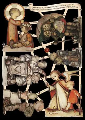 Cromos de Picar Hummel Ángeles y Niños (7507)