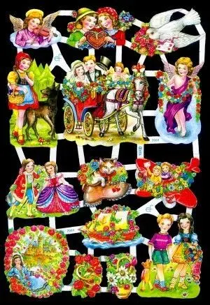 Cromos de Picar de Niños (7004)