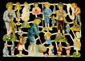Cromos de Picar Niños (7235)