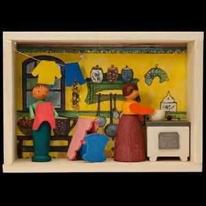 Caja de Buena Suerte Escena en Casa