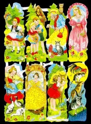 Cromos de Picar Cuentos Varios (7114)