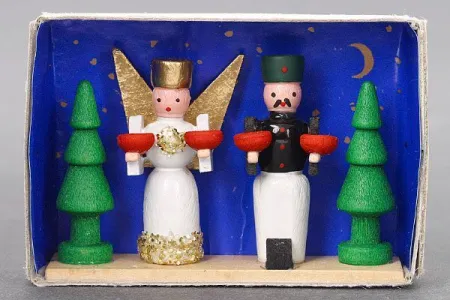 Caja de Cerillas Angel y Minero