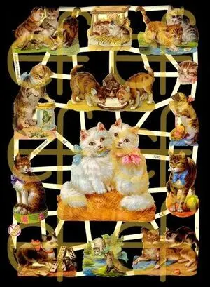Cromos de Picar Gatitos (7245)