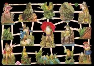 Cromos de Picar Ranas (7312)