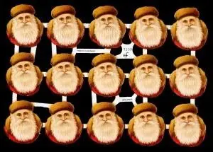 Cromos de Picar Papa Noel (7159)