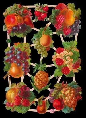 Cromos de Picar Frutas (7375)