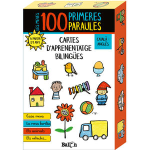 LES MEVES 100 PRIMERES PARAULES - CARTES D'APRENENTATGE BILINGÜES