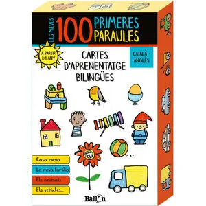 Les Meves 100 Primeres Paraules - Cartes D'aprenentatge Bilingües