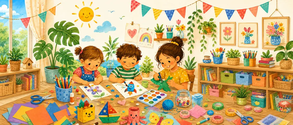 Verano creativo: manualidades y juegos sin pantallas