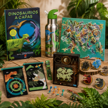Dinosaurios: libros y juguetes que nunca fallan