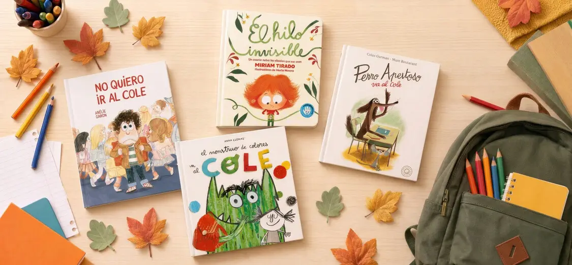 Vuelta al cole sin miedos: cuentos sobre...
