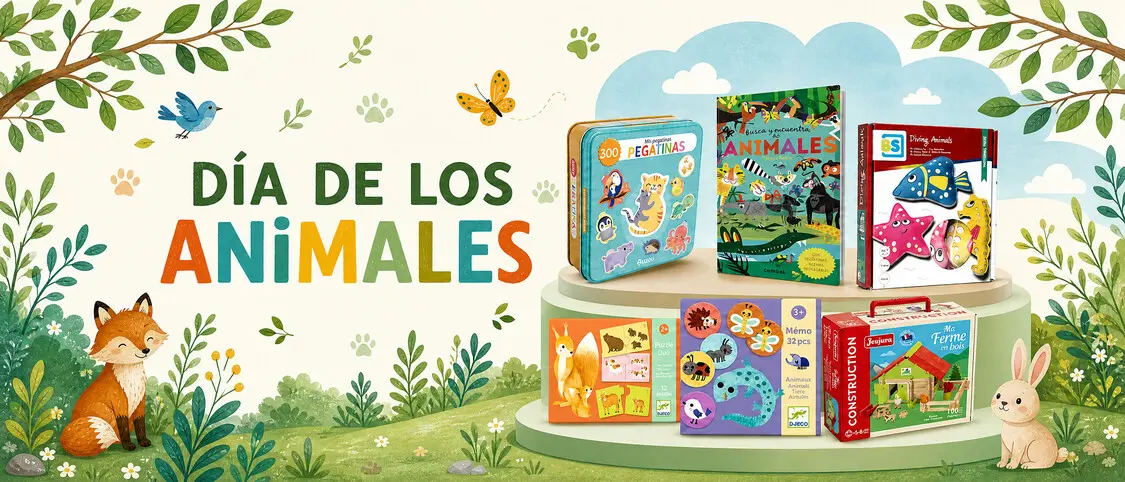 DÍA DE LOS ANIMALES: CUENTOS Y JUGUETES DE...