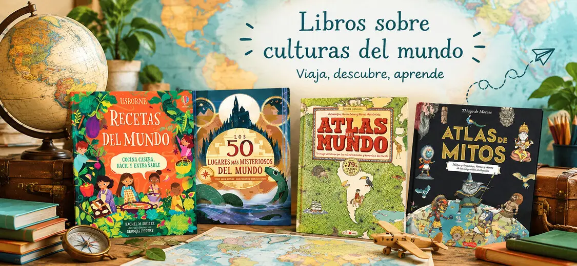 Viajar por el mundo sin salir de casa: libros...