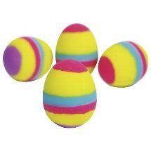 BOUNCING BALL - STRIPED COLORFUL